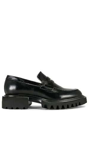 ALLSAINTS Lola Loafer in Black