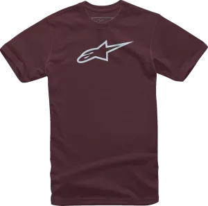 ALPINESTARS Ageless T-Shirt - Maroon/Mist - Large 1032720309067L