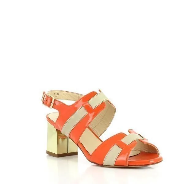 Amalfi Pam Coral Slingback Sandals