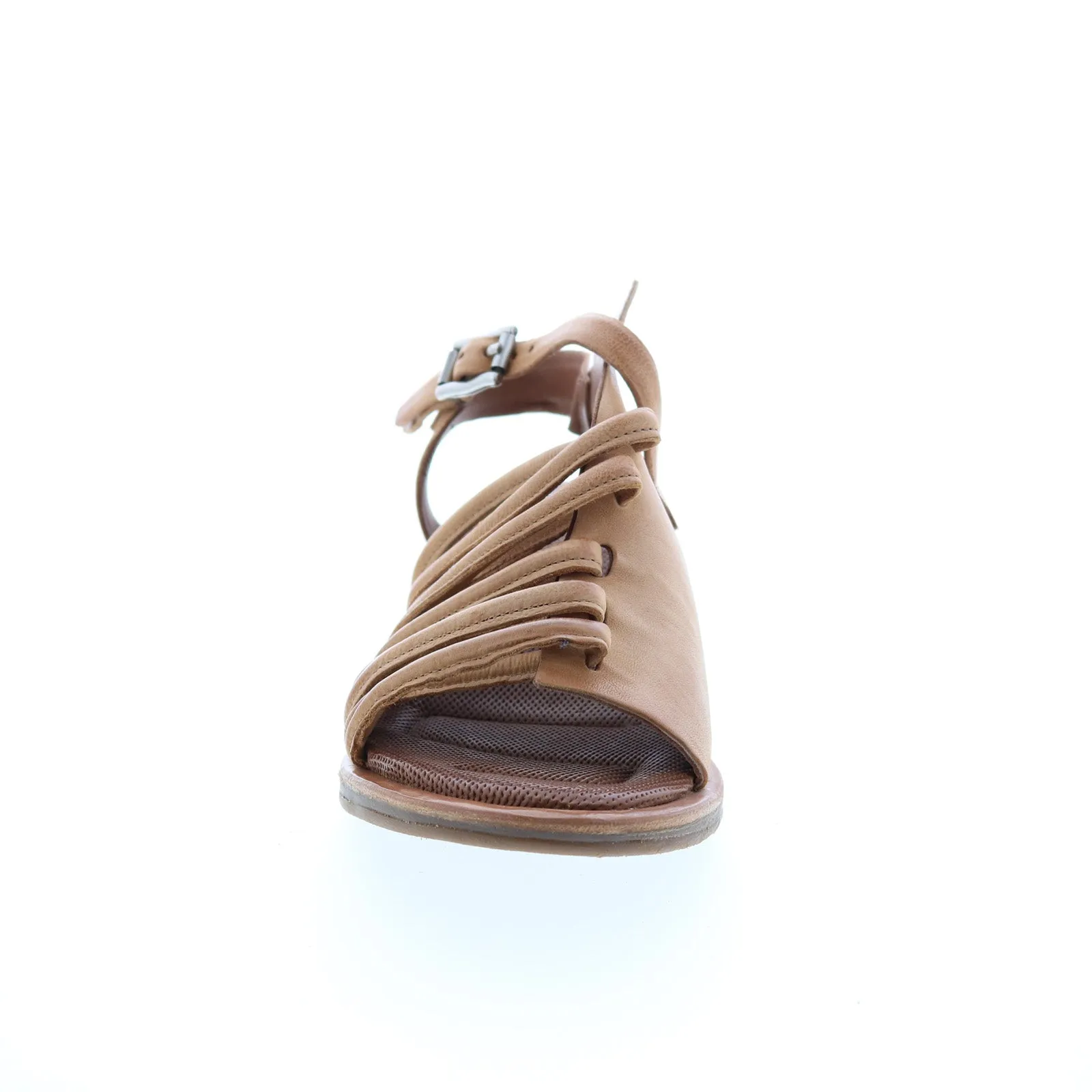 A.S. 98 Simmy A70002-101 Womens Brown Leather Strap Sandals Shoes