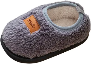Baby House Slipper Winter Indoor Shoes Fuzzy Non Slip Bedroom Slipper Toddler Grip Slippers Baby Walking Shoes