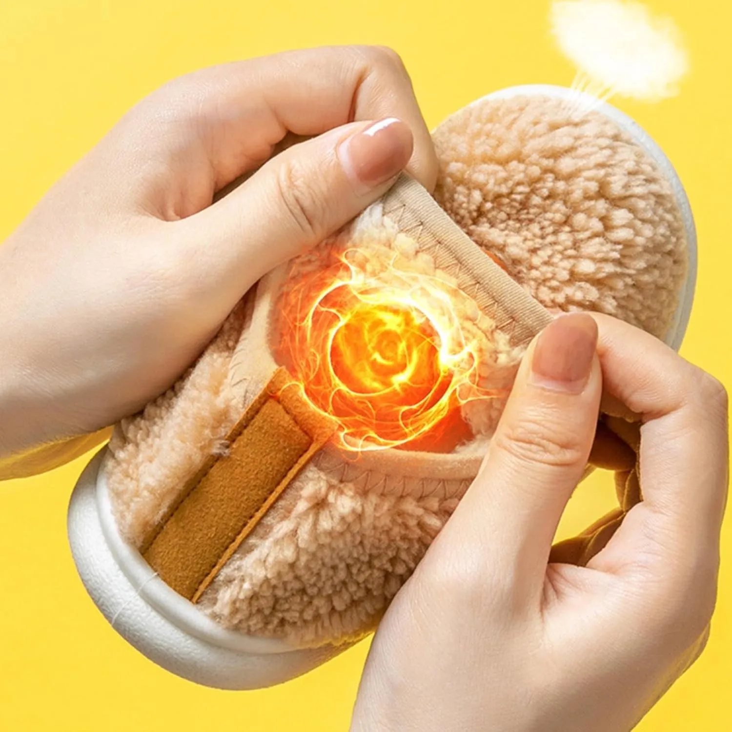 Baby House Slipper Winter Indoor Shoes Fuzzy Non Slip Bedroom Slipper Toddler Grip Slippers Baby Walking Shoes
