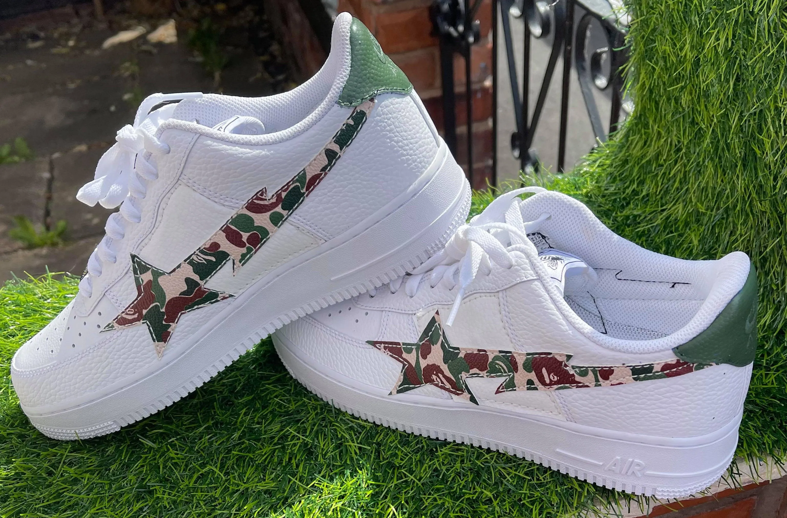 Bape Swoosh - AF1 Custom