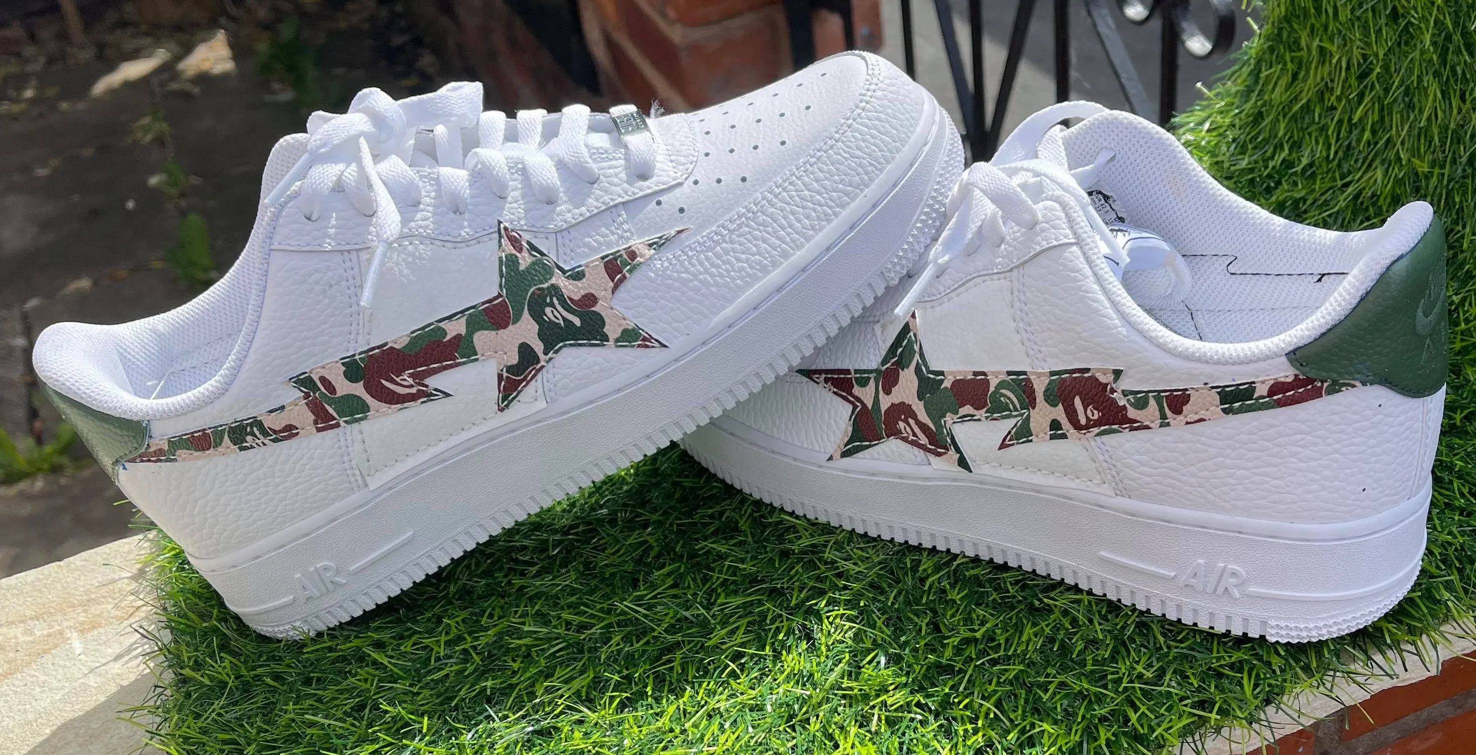 Bape Swoosh - AF1 Custom
