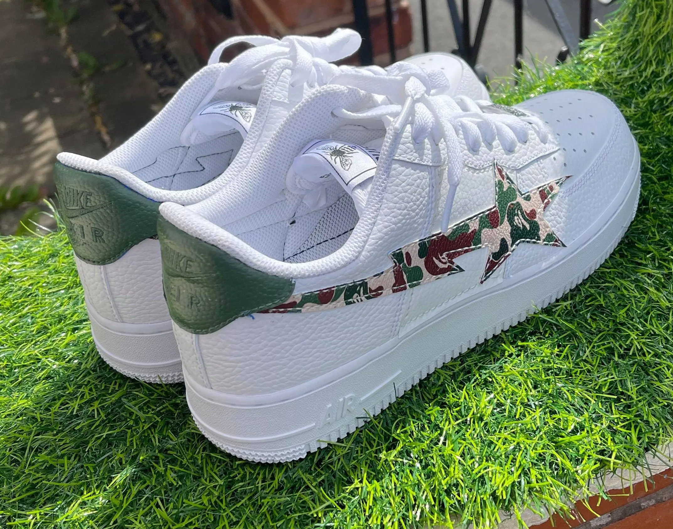 Bape Swoosh - AF1 Custom