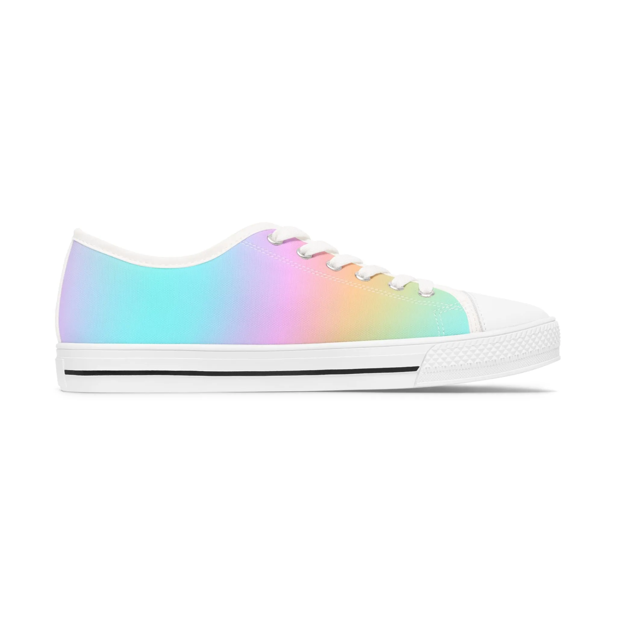 Canvas Sneakers, Pop Of Color Variant, Women's Low Top Sneakers, Stylish And Comfortable, Minimal Yet Classy
