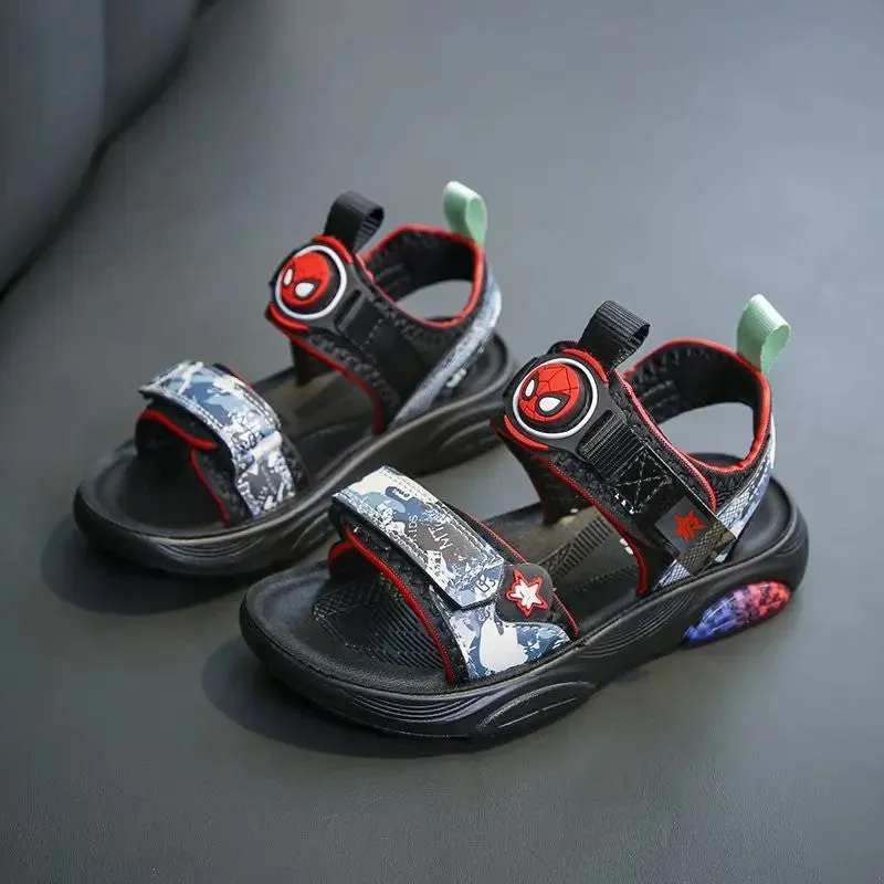Casual Spiderman Summer Sport Sandals