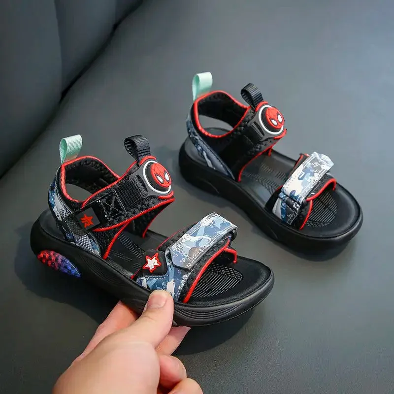 Casual Spiderman Summer Sport Sandals