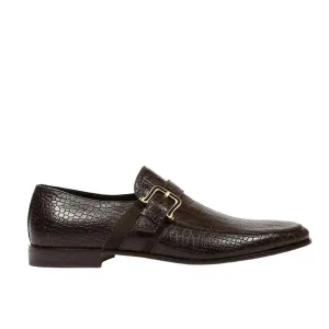 Cesare Paciotti Luxury Italian Men's Cocco Soft T Moro Brown Loafers (CPM5339)