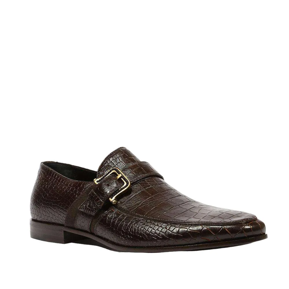 Cesare Paciotti Luxury Italian Men's Cocco Soft T Moro Brown Loafers (CPM5339)