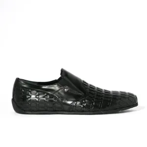 Cesare Paciotti Luxury Italian Soft Lady Black Leather Loafers (CPM2325)