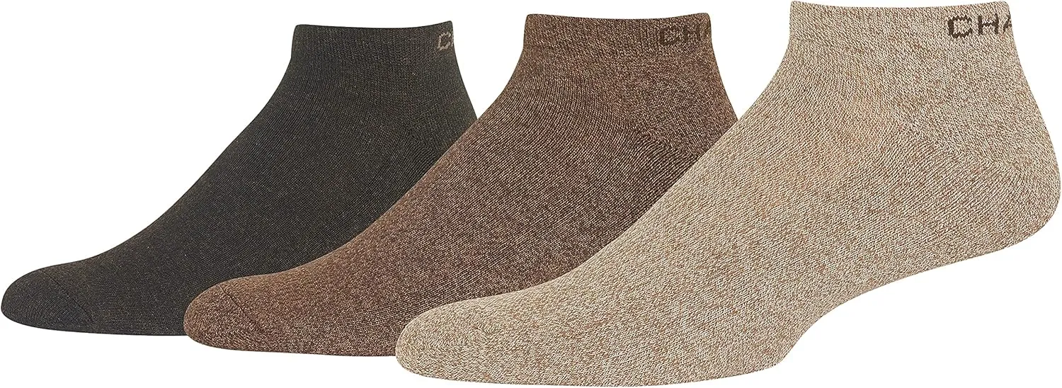 Chaps Men's Marl Low Cut Dress Socks - 3 Pair Pack - Casual Assorted