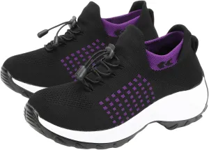 Comfort Wear Orthowear Shoes for Women Men Comfortwear Ortho Shoes Plantar Fasciitis Ortho Sneakers Comfortable Air Cushion Ortho Breathable Stretch Cushion Non Slip Athletic Walking Fashion Sneakers