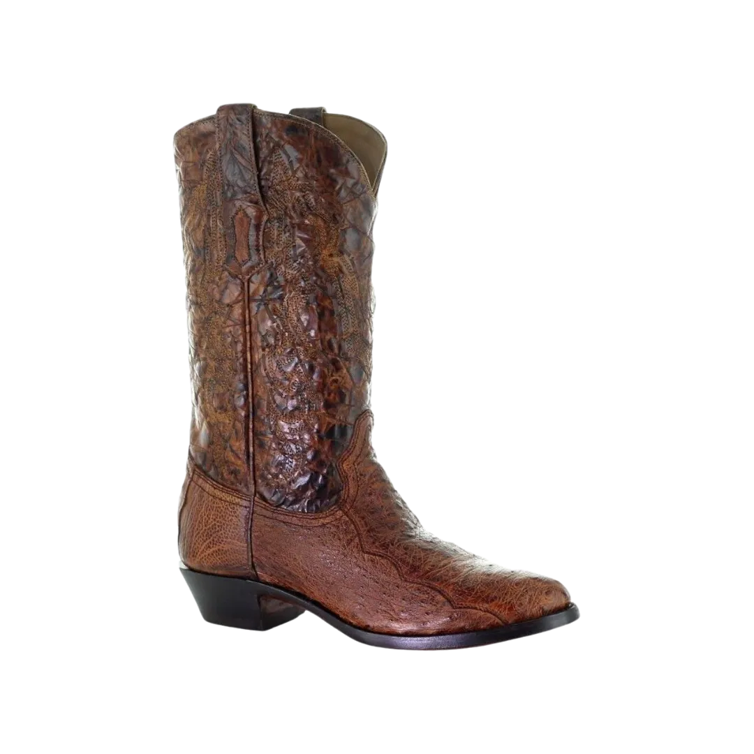Corral Western Men's Ostrich Cognac Boots