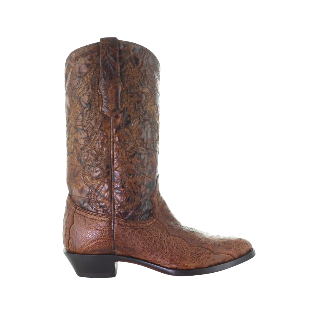 Corral Western Men's Ostrich Cognac Boots