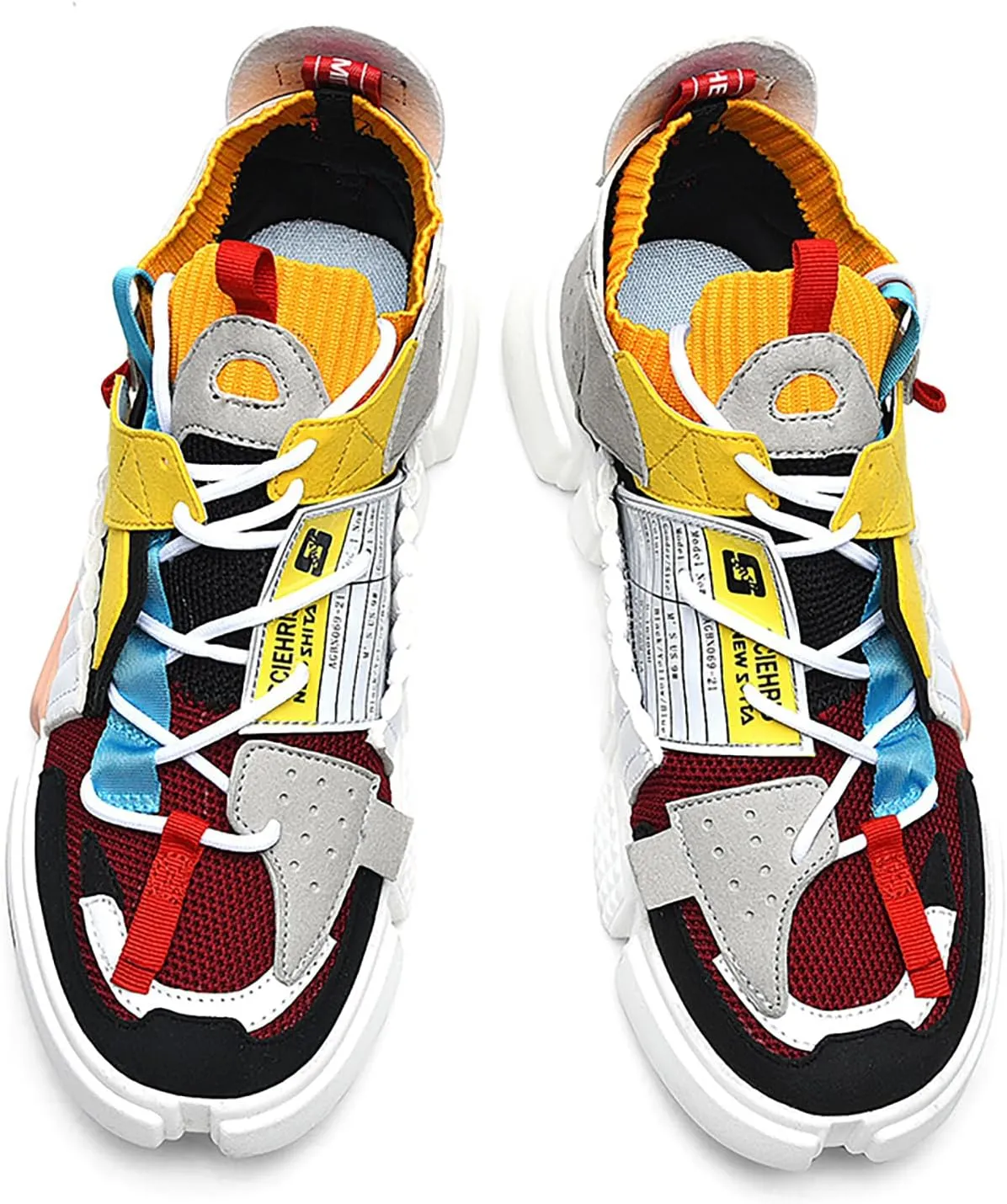 Fashion Athletic Gym Running Lightweight Breathable Sports Men's Sneakers Unisex Walking Tennis Road Shoes