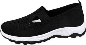Fashion Summer Women Sports Shoes Flat Bottom Non Slip Mesh Hollow Upper Breathable Soft Women Summer Casual Sandals