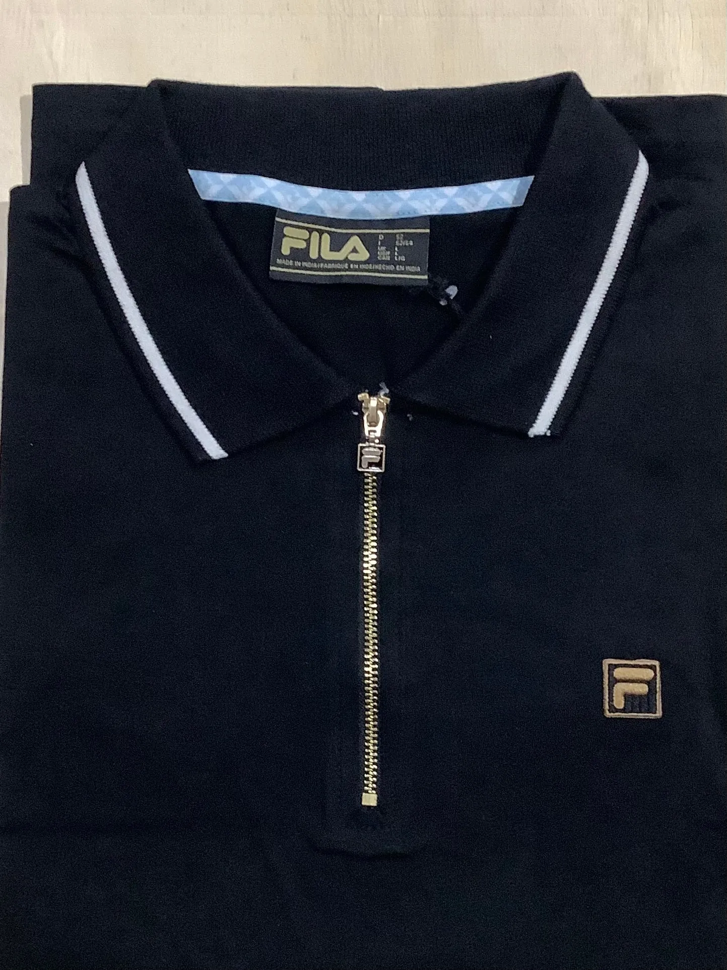 Fila Gold Lemar Polo - Black