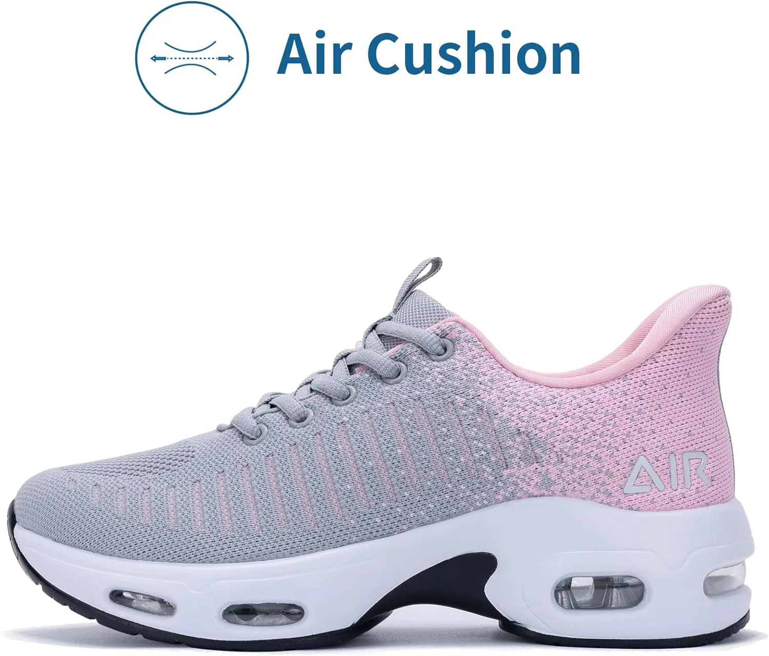 GANNOU Womens Walking Shoes Air Athletic Tennis Breathable Running Sneakers for Gyms Workouts Jogging