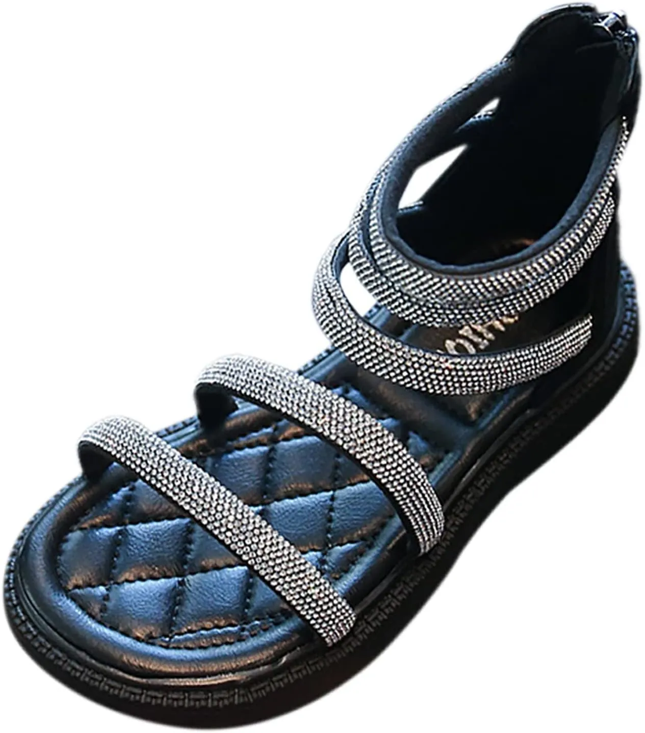 Girls Sandals Girls Sandals Summer New Children Dress Shoes Casual Shoes Girls Soft Bottom Open Toe Slippers Size