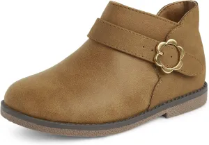 Gymboree Girl's and Toddler Faux Leather Booties Ankle Boot