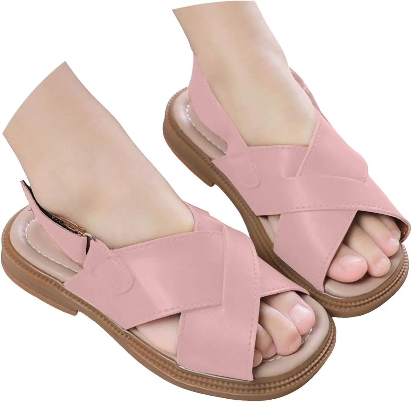 Kids' Sandals Summer Girls' Big Kids' Beach Shoes Girls' Soft Soled Casual Shoes for Boys' Toddlers Sandals for