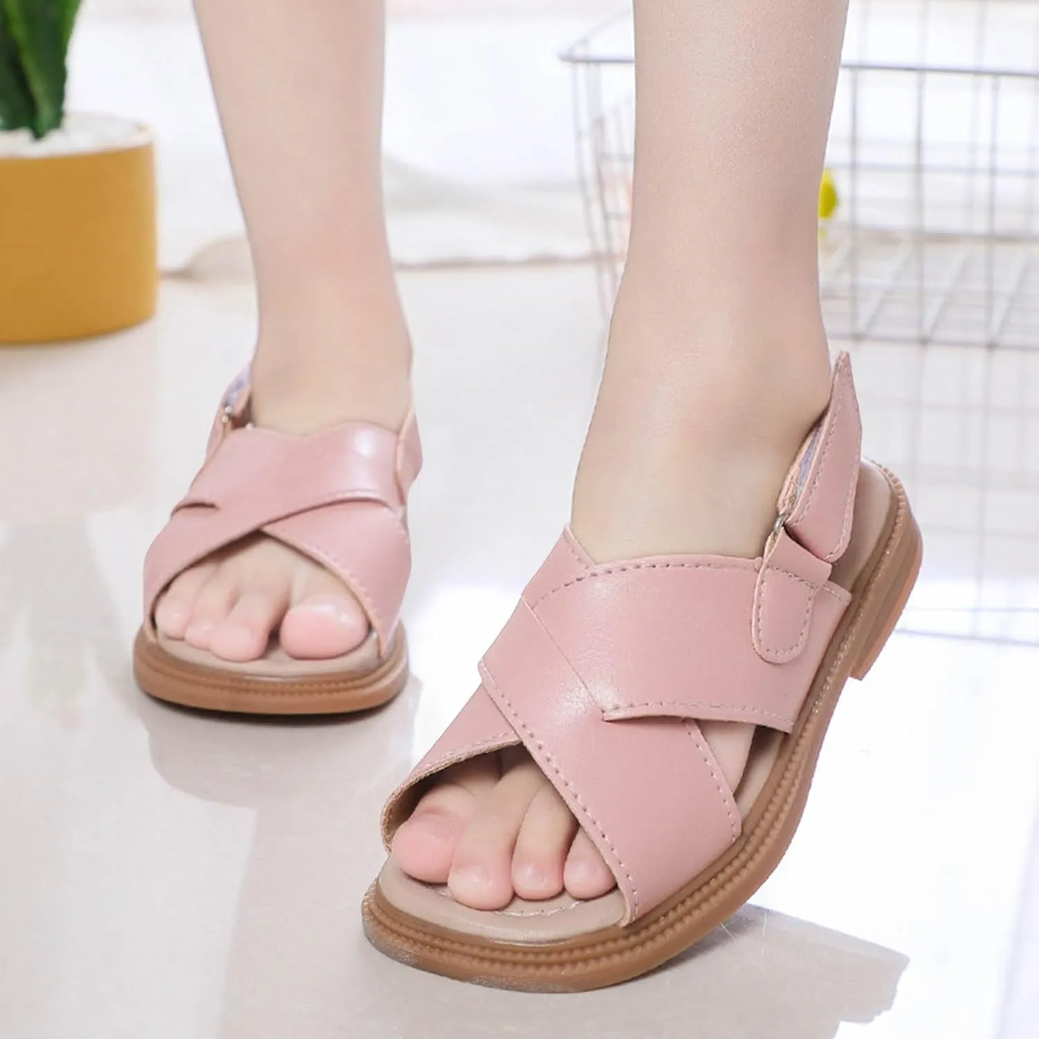 Kids' Sandals Summer Girls' Big Kids' Beach Shoes Girls' Soft Soled Casual Shoes for Boys' Toddlers Sandals for