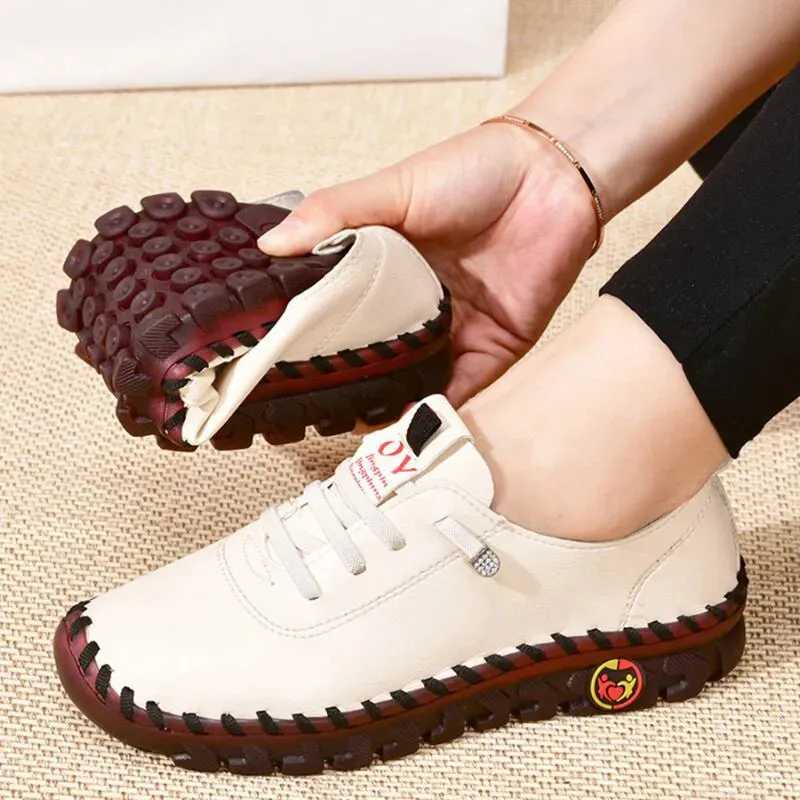 Ladies Non-Slip Comfortable Mother Shoes Fashion Sneakers