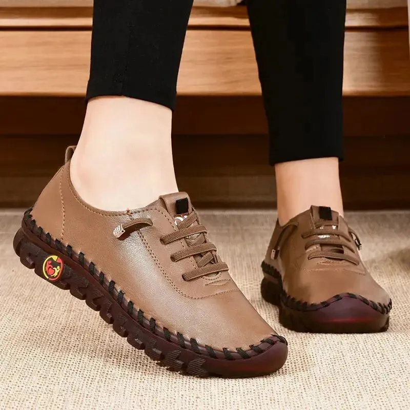 Ladies Non-Slip Comfortable Mother Shoes Fashion Sneakers