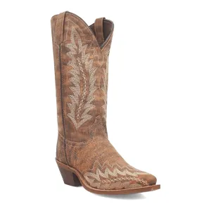 Laredo Women's Emmylee Snip Toe Leather Boots - Tan 52189