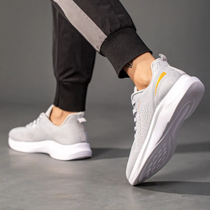 Magnetic Vibration Chip Breathable Woven Shoes