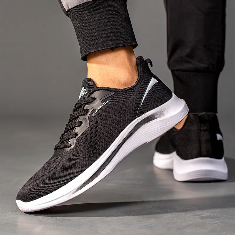 Magnetic Vibration Chip Breathable Woven Shoes