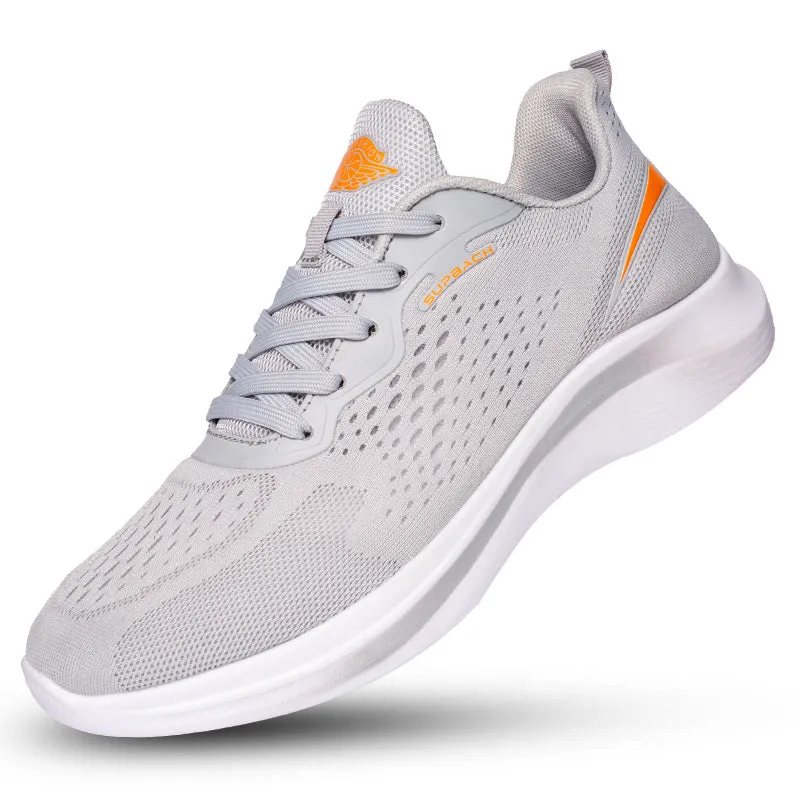 Magnetic Vibration Chip Breathable Woven Shoes