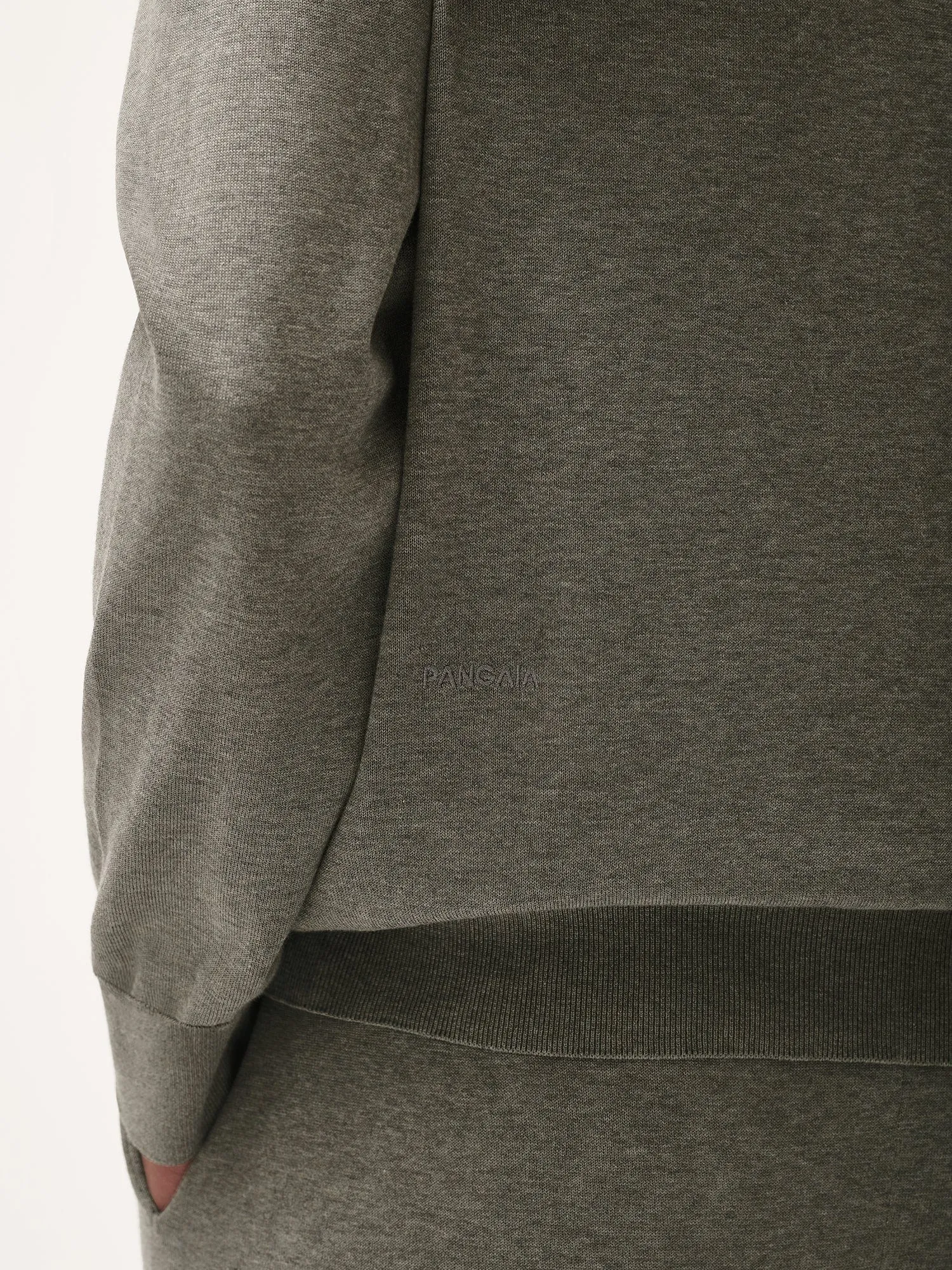Mens DNA Knitted Collared Shirtgrey marl