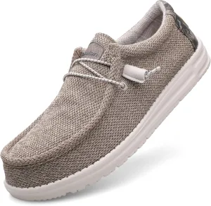 Men's Slip On Loafers Shoes Comfortable Casual Soft Sole Walking Shoes Light-Weight & Machine-Washable