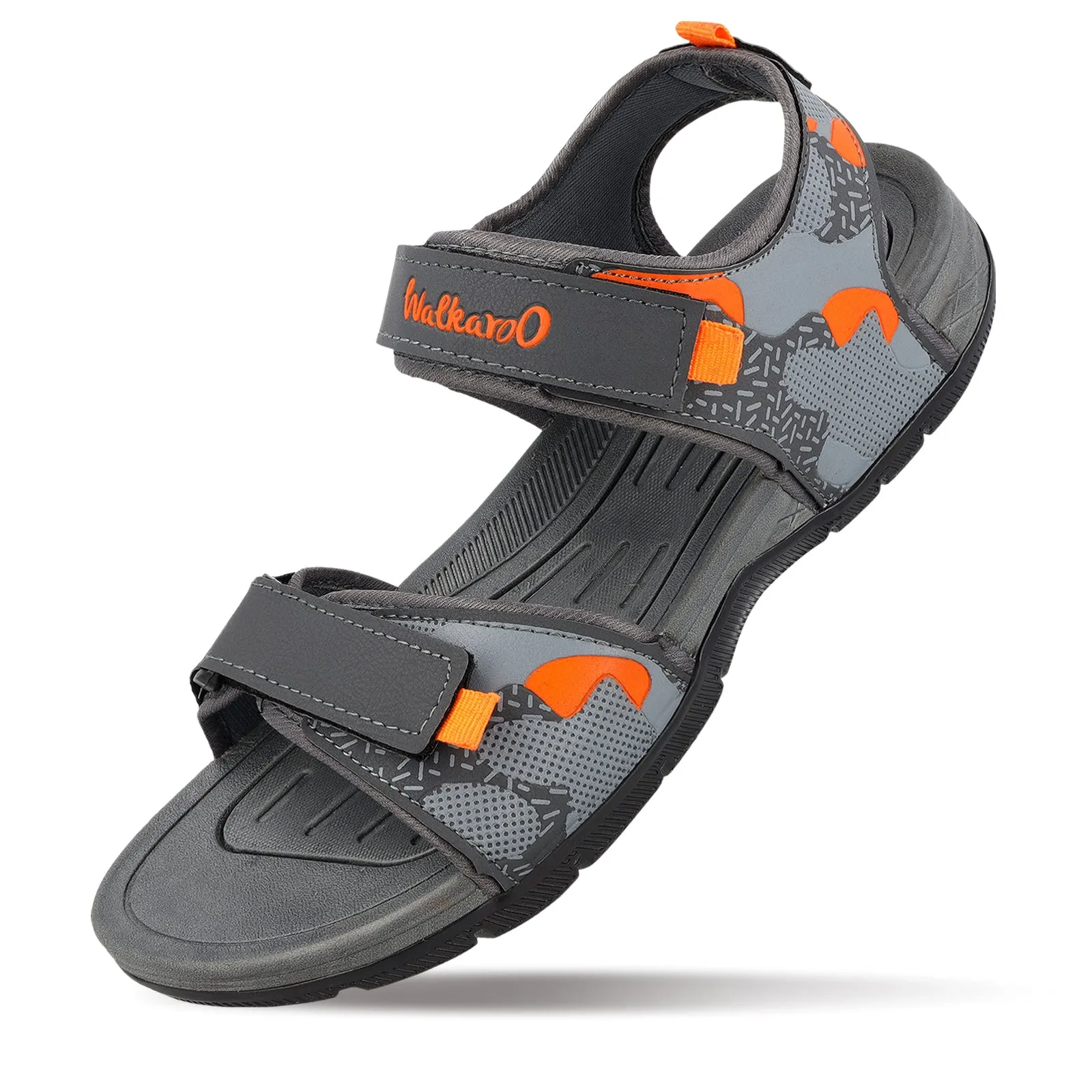 Men's Sports Sandals - WC4432 Grey Orange