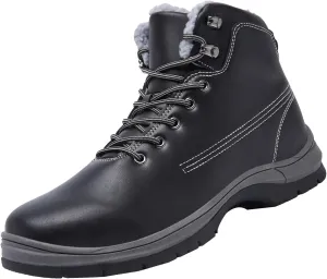 Mens Work Boots Soft Toe Hiking Sneakers Boot with Comfort Workout Shoes for Women Waterproof Work Botas Soft Toe Non Slip Rubber Sole Hike Grounded Footwear