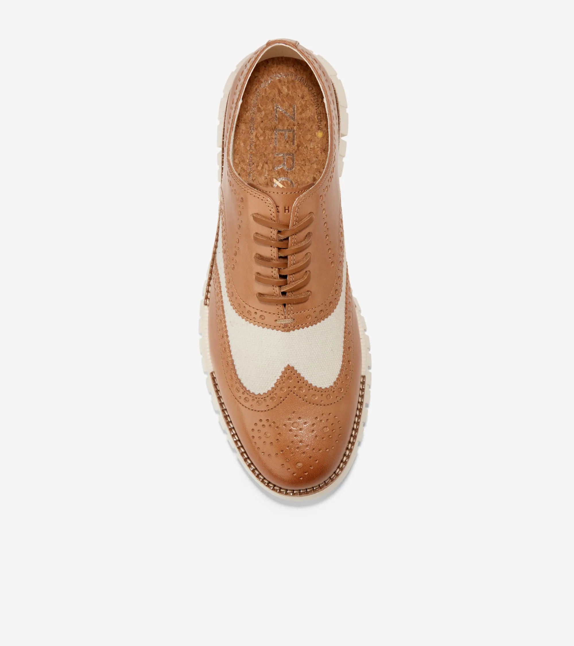Men's ZERØGRAND Remastered Lined Wingtip Oxfords