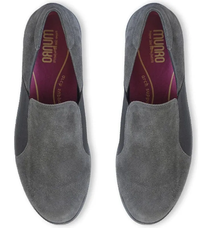 Munro Women's Clay Grey Suede