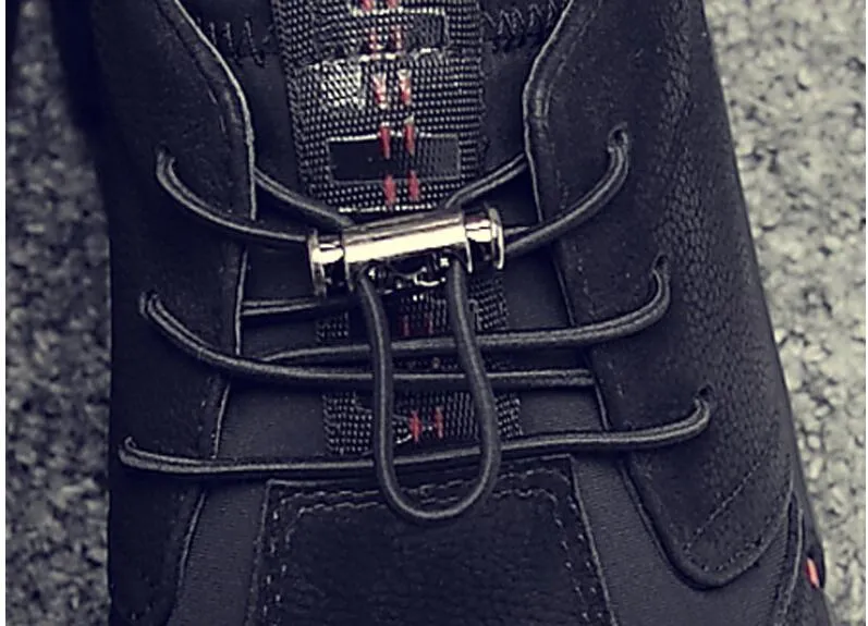 NEW Brand High Quality Black Men's Leather Casual Shoes