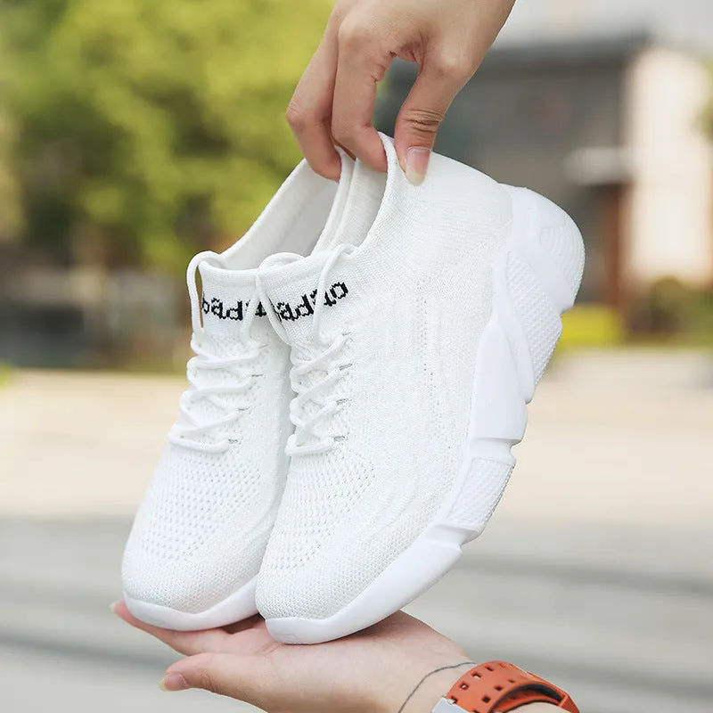 New Comfortable Walking Shoes  Memory Foam Lightweight Sports Shoes  Slip On sock Sneakers