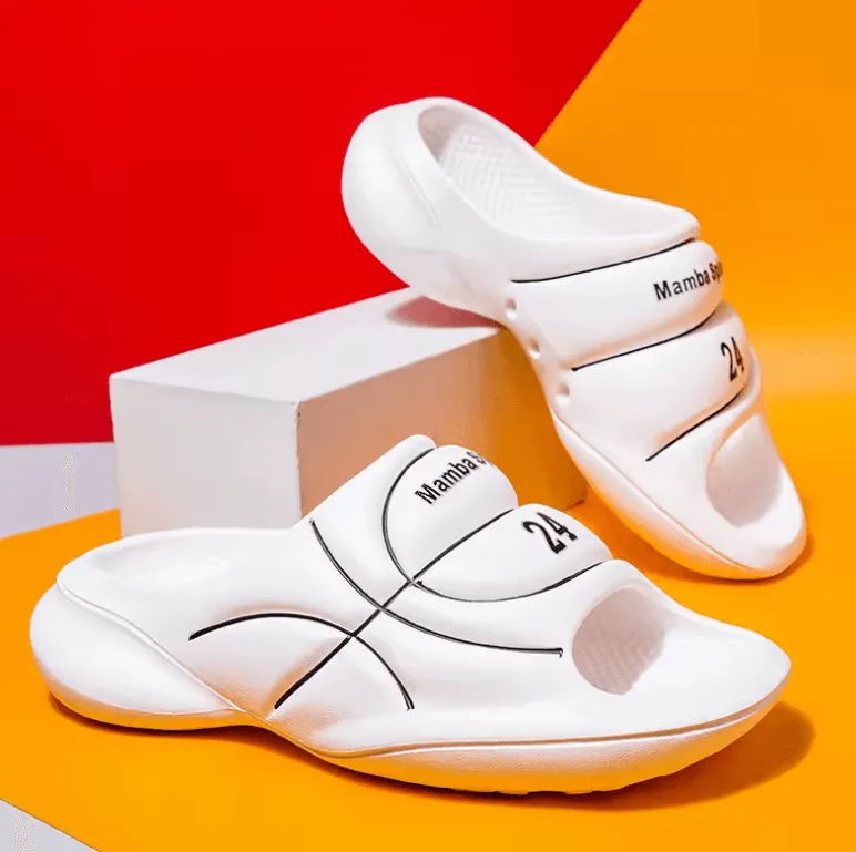 New Original Basketball Slippers – Men’s Non-Slip Thick-Soled Summer Slides