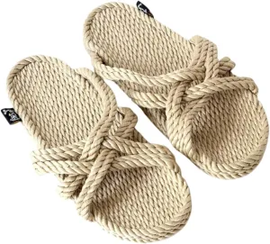 Nomadic State of Mind JC Slip On Sandal | Handmade | Woven | Adjustable | Men and Womens Sizes | Vegan | Socially Responsible | Machine Washable