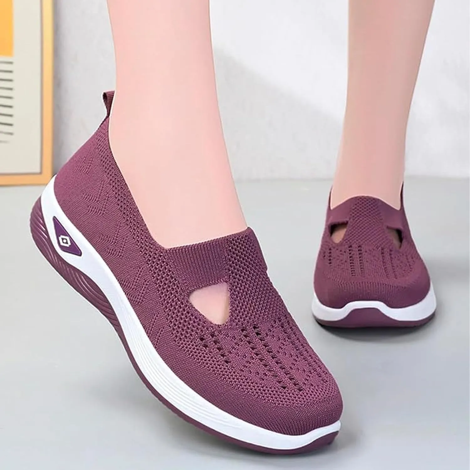 Orthopedic Shoes for Women, Zapatos Ortopdicos para Mujer, Orthoture Womens Shoes Breathable Soft Comfort Wear Shoes
