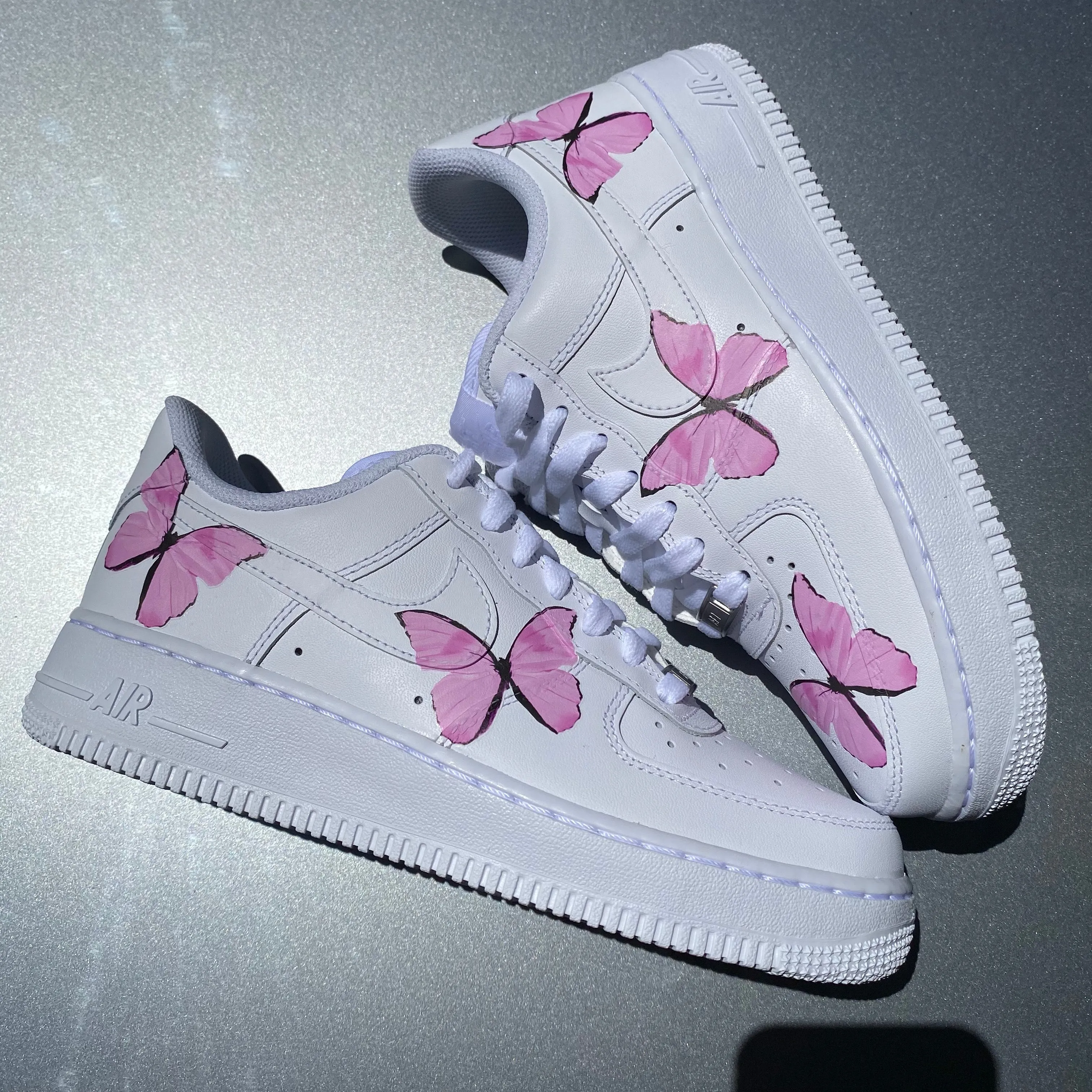 Pastel Pink Butterfly AF1