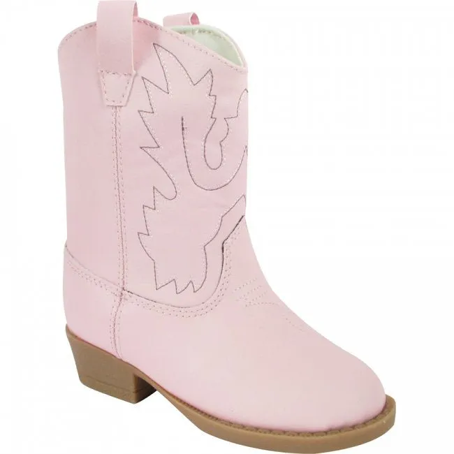Pink Western Boot Walking Stage