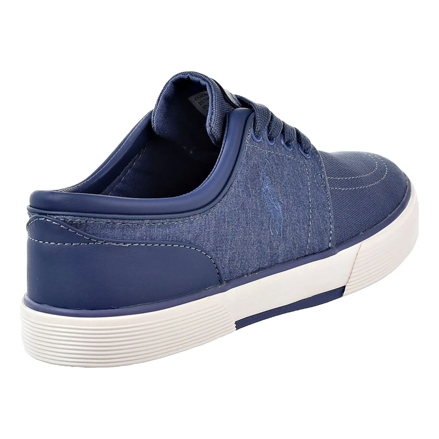 Polo Ralph Lauren Faxon Low SK-VLC Mens Blue/White Sneakers