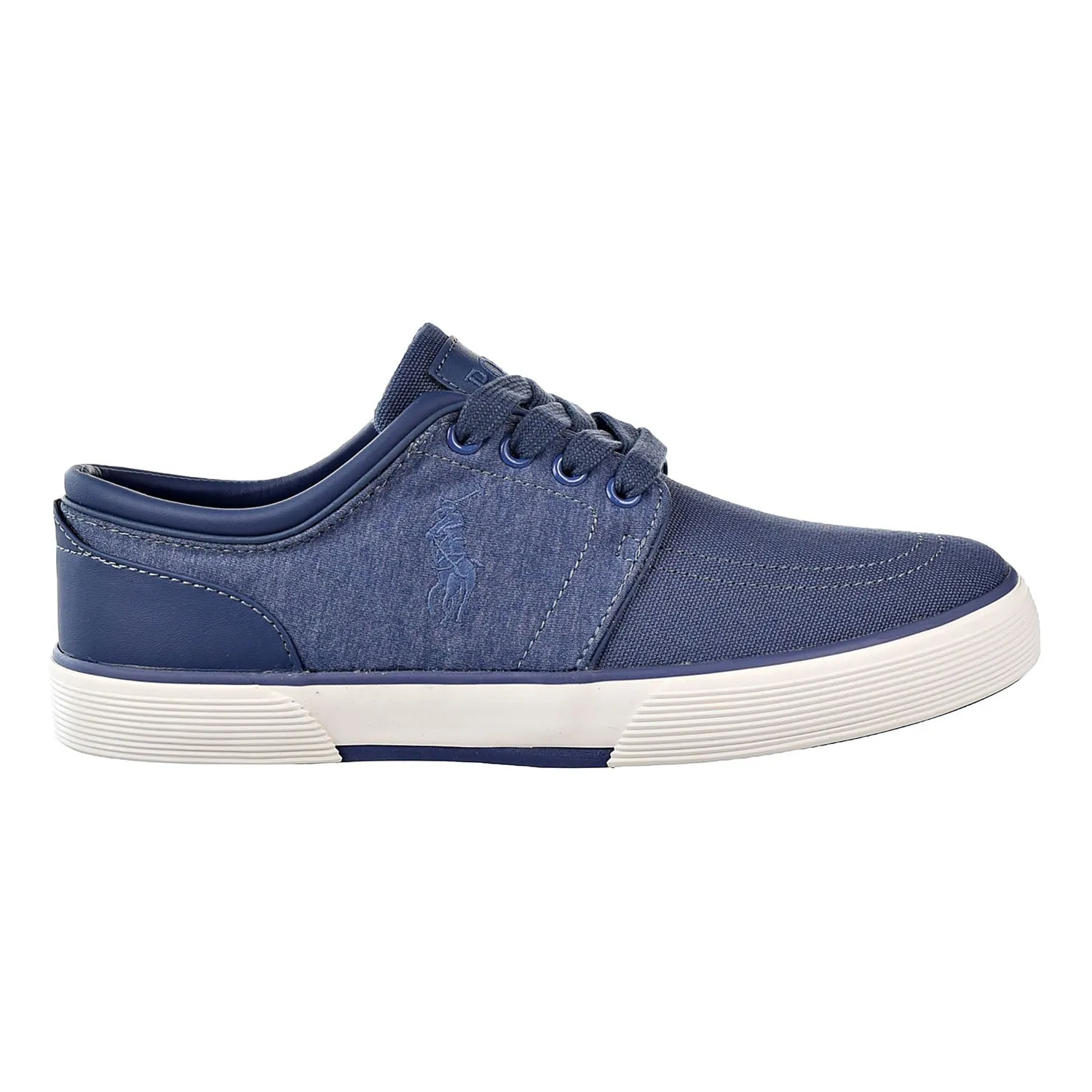 Polo Ralph Lauren Faxon Low SK-VLC Mens Blue/White Sneakers