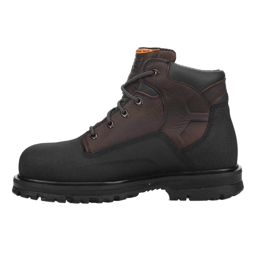 PowerWelt 6 inch Steel Toe Waterproof Work Boots