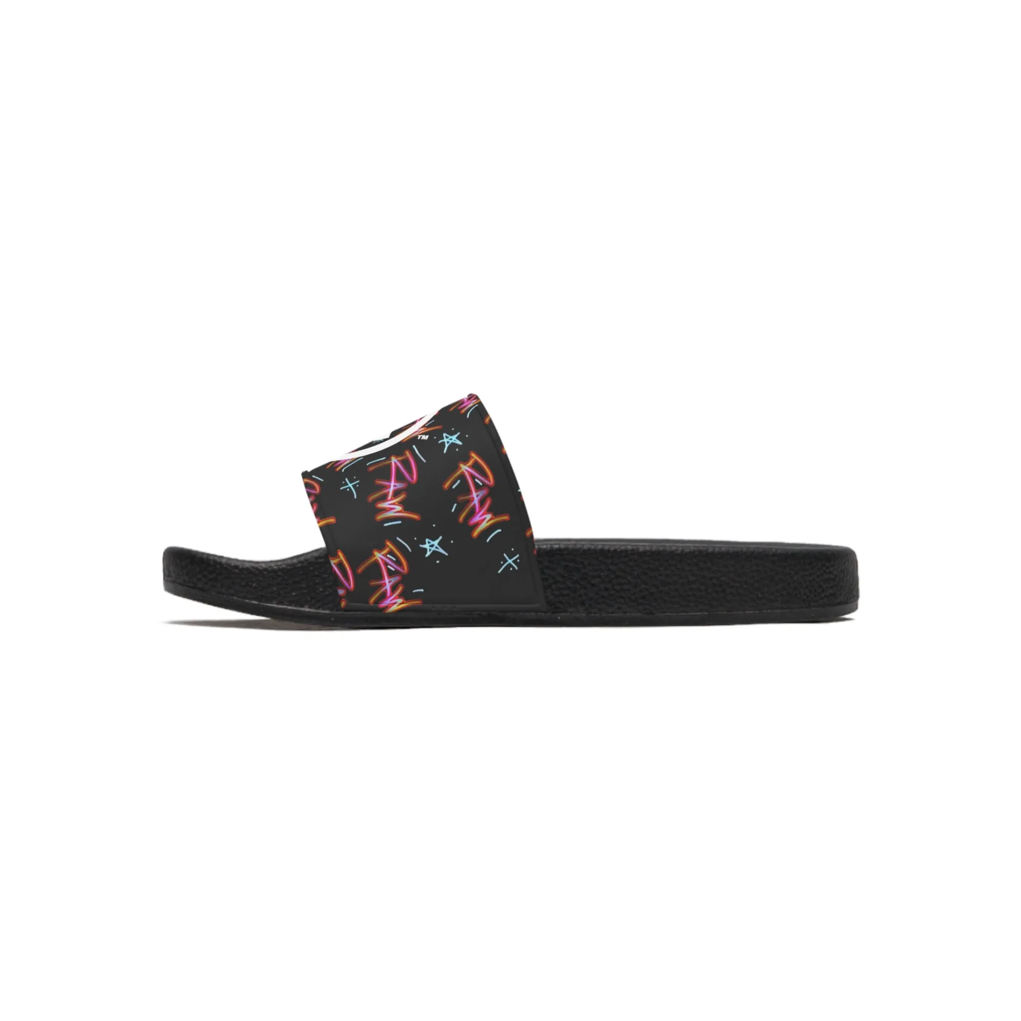 Raw Sushi "R" Slide Sandals multi/blk